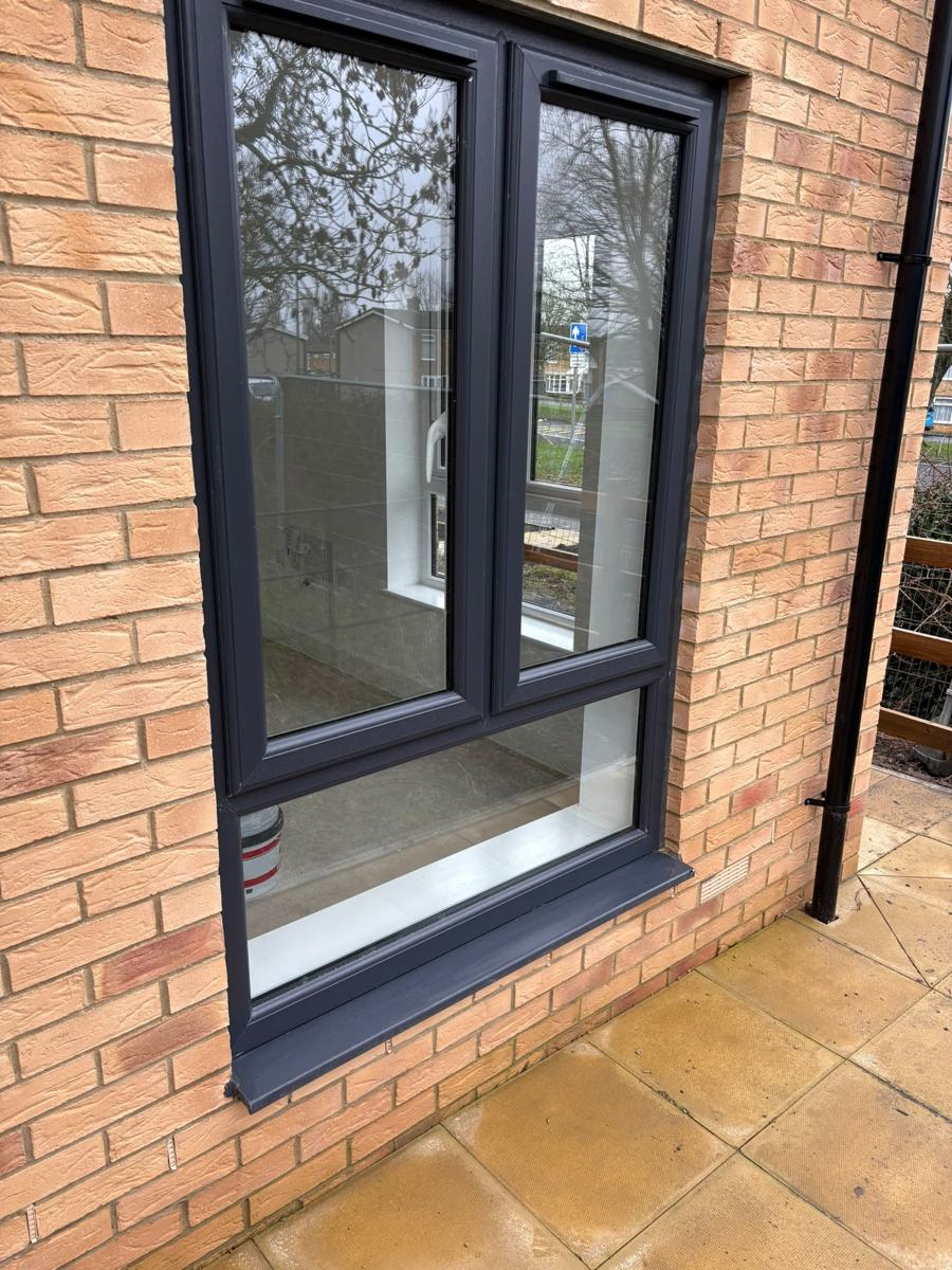 Window Cleaning after cleaning by ECR